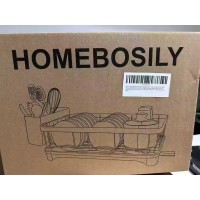 HOMEBOSILY Stainless Steel Dish Drying Rack with Drainboard. 6977 Units. EXW Los Angeles